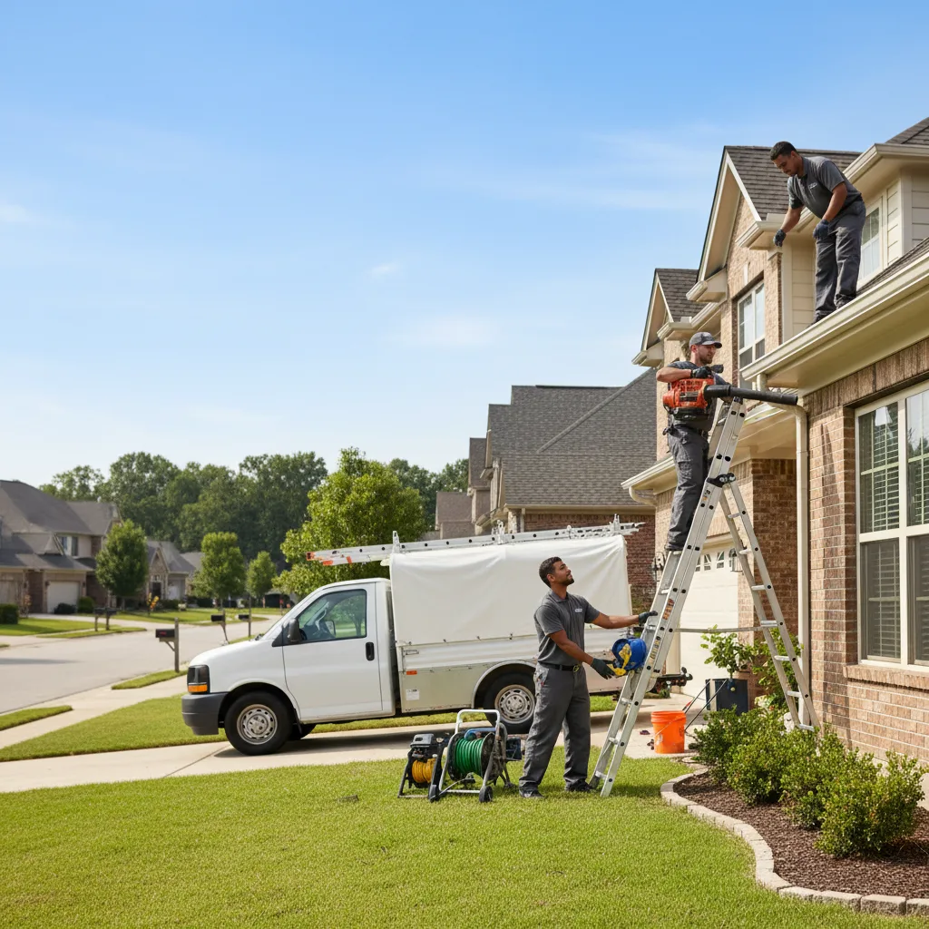Home Gutter Service in Pocasset, OK near me